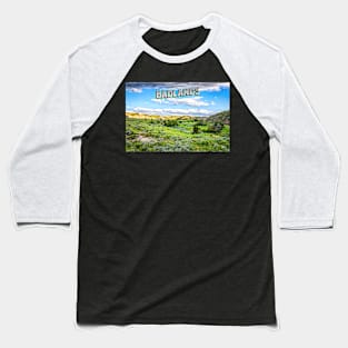 North Dakota Badlands Baseball T-Shirt